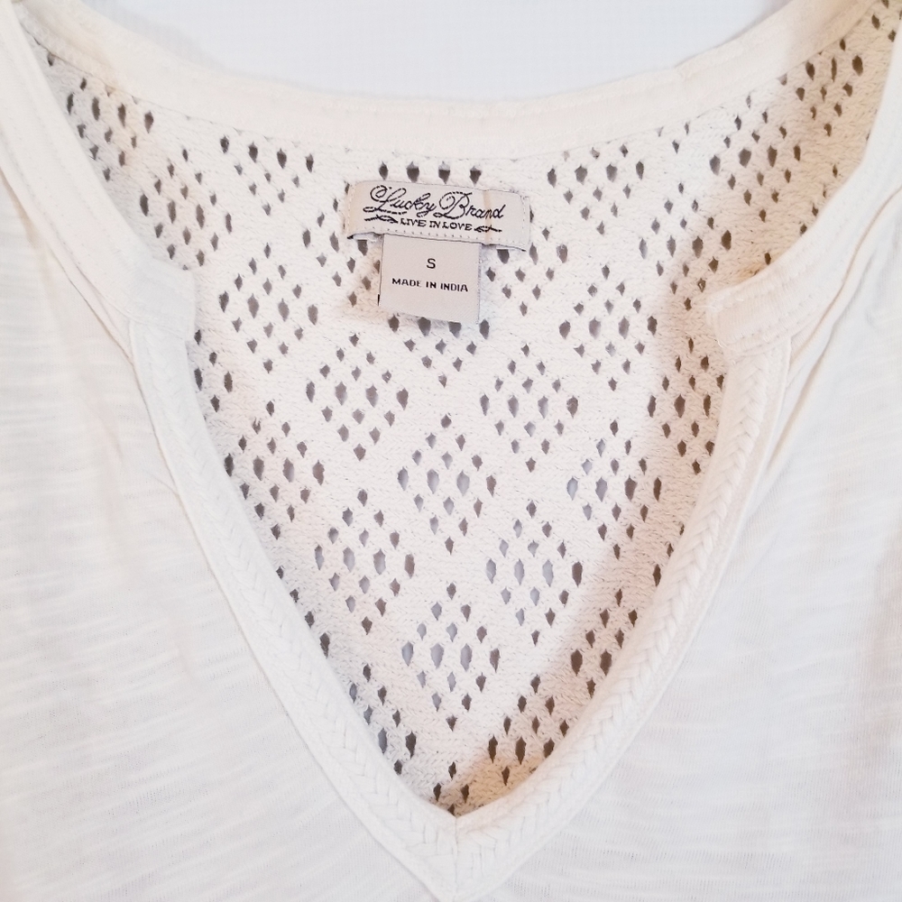 Lucky Brand | Knitted Back Shirt - Picture 6 of 8